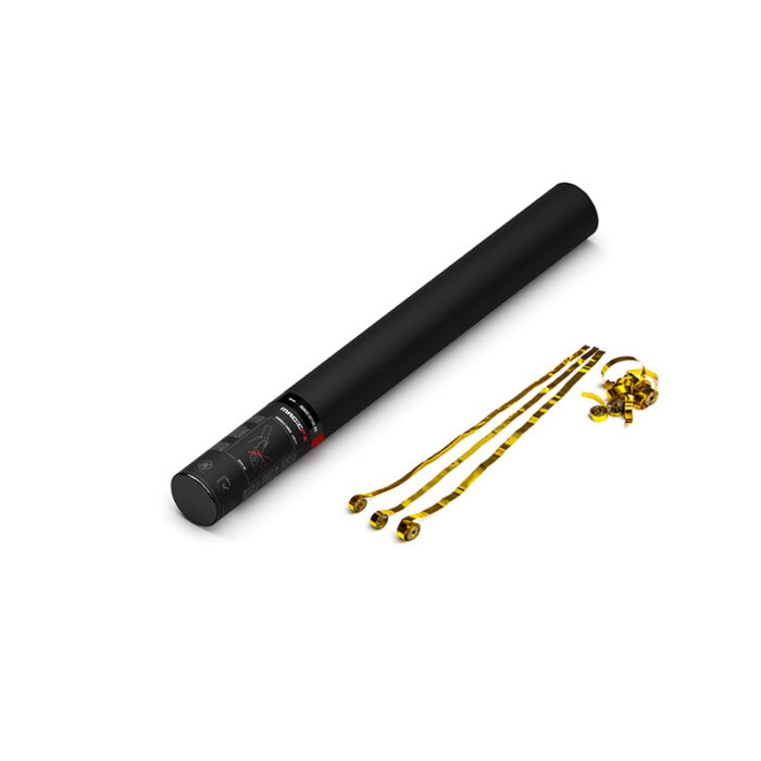 MagicFX - Handheld Cannon 50 cm - Streamers - Gold Metallic